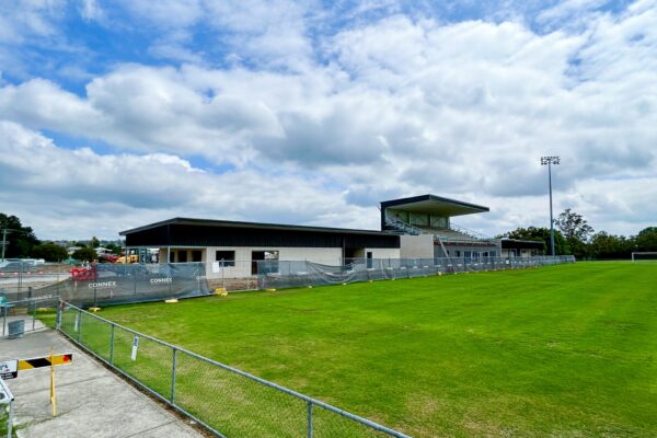 Weston Bears Park upgrade new clubroom facilities