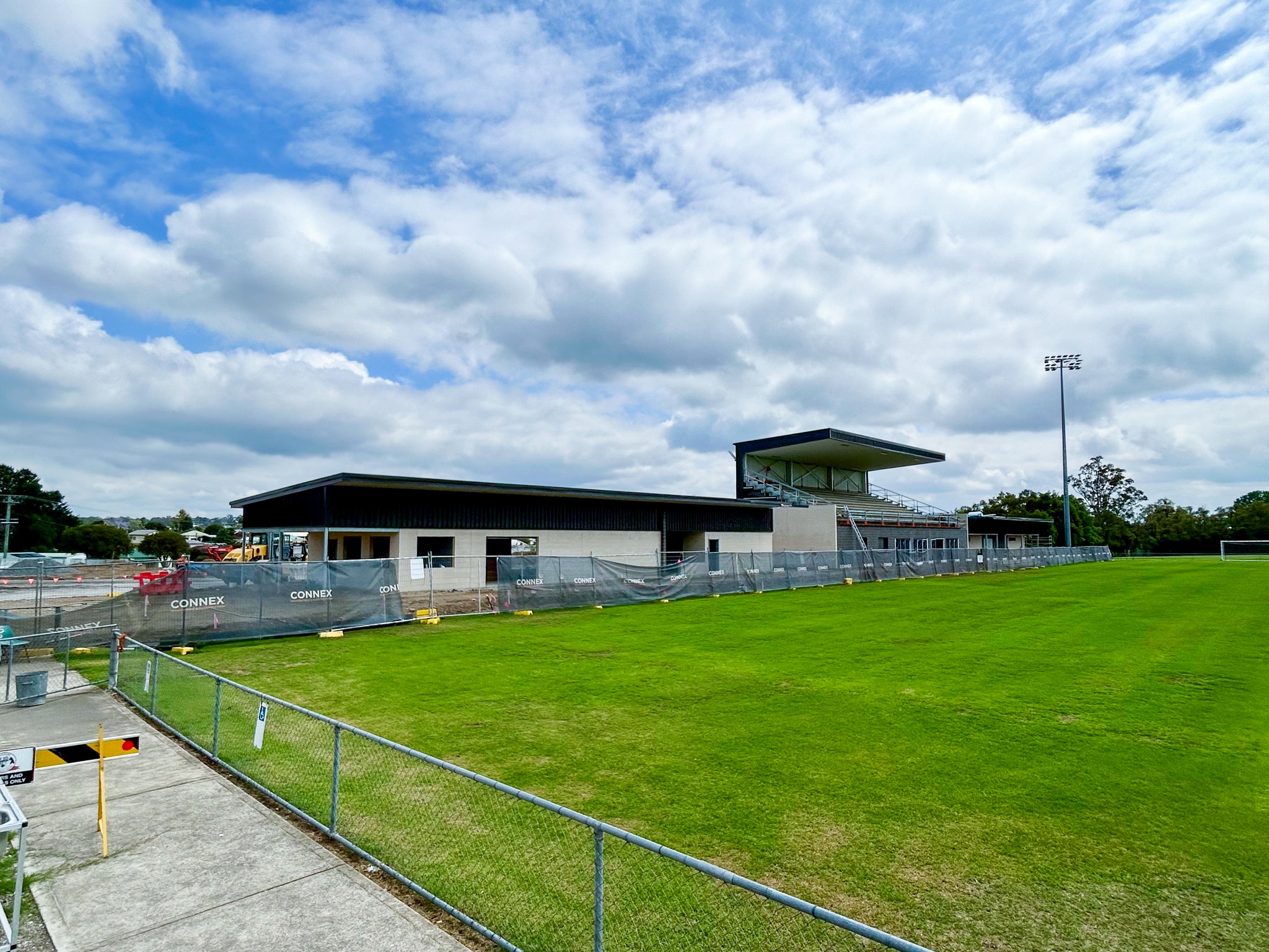 Weston Bears Park upgrade new clubroom facilities